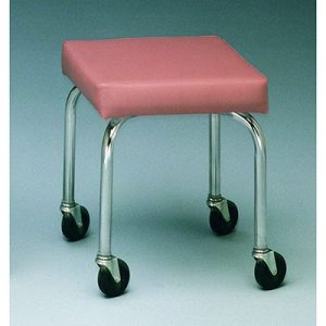 Mobile Stool No Back Square Top 14" x 18"
