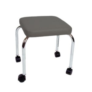 Mobile Stool No Back Square Top