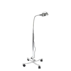 Gooseneck Exam Lamp Mobile Base 3-prong plug