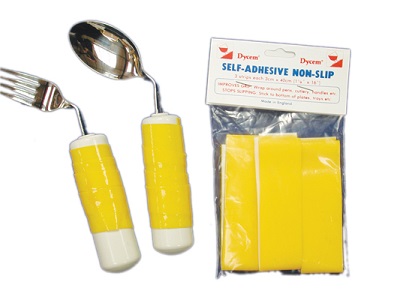 Dycem non-slip self-adhesive strips (16"x1-1/8") 3 each