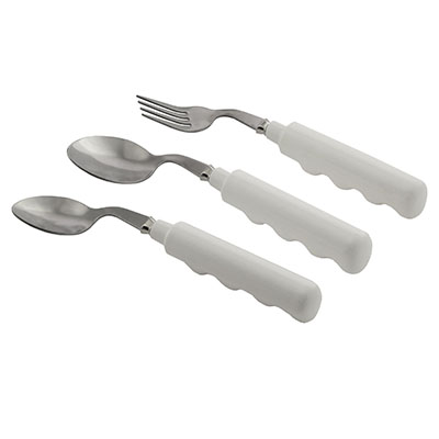 Comfort Grip 3 oz. Right handed Soup Spoon