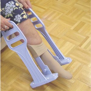 Compression sock aid