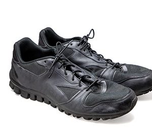 Elastic Shoe Laces 2 Pair Black