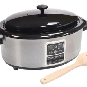 6 Quart Digital Stone Heater with Spoon