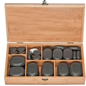 Hot Stone Set with Cool Stones 45 piece